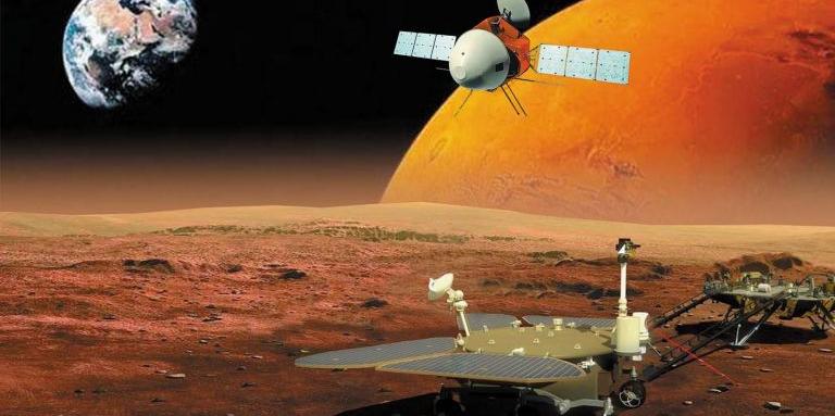 Китайската сонда е близо до Марс